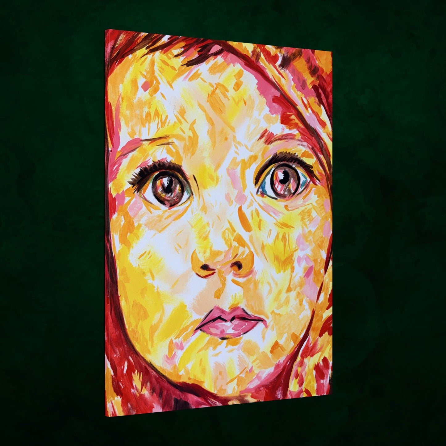 Jesus Christ by Wamantha — Canvas Print