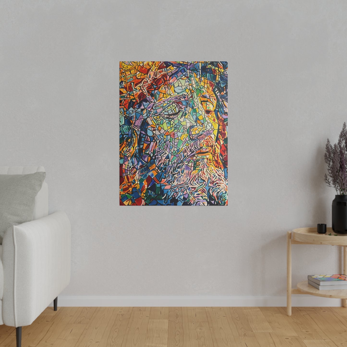 Jesus Christ Painting Canvas Print