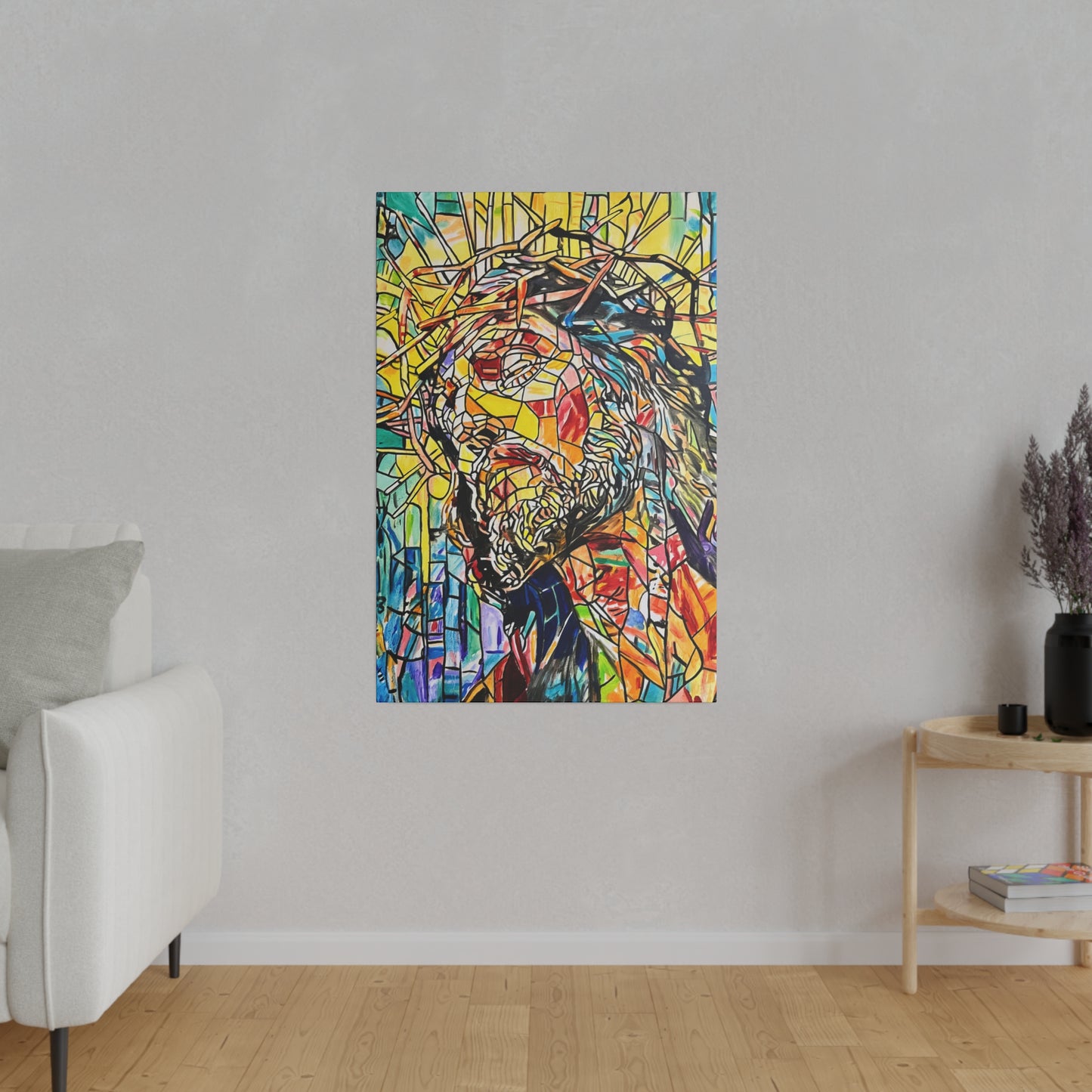 Jesus Christ Painting Canvas Print