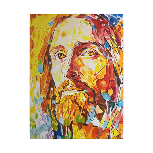 Jesus Christ Painting Canvas Print