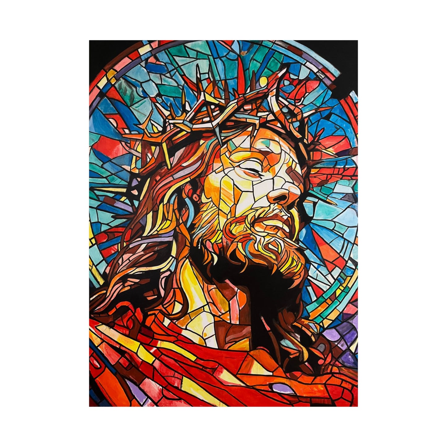 Jesus Christ Painting Poster