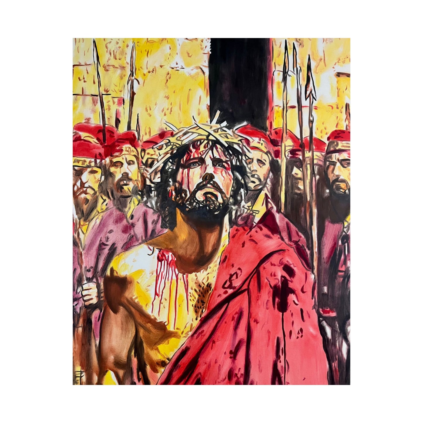 Jesus Christ Painting Poster