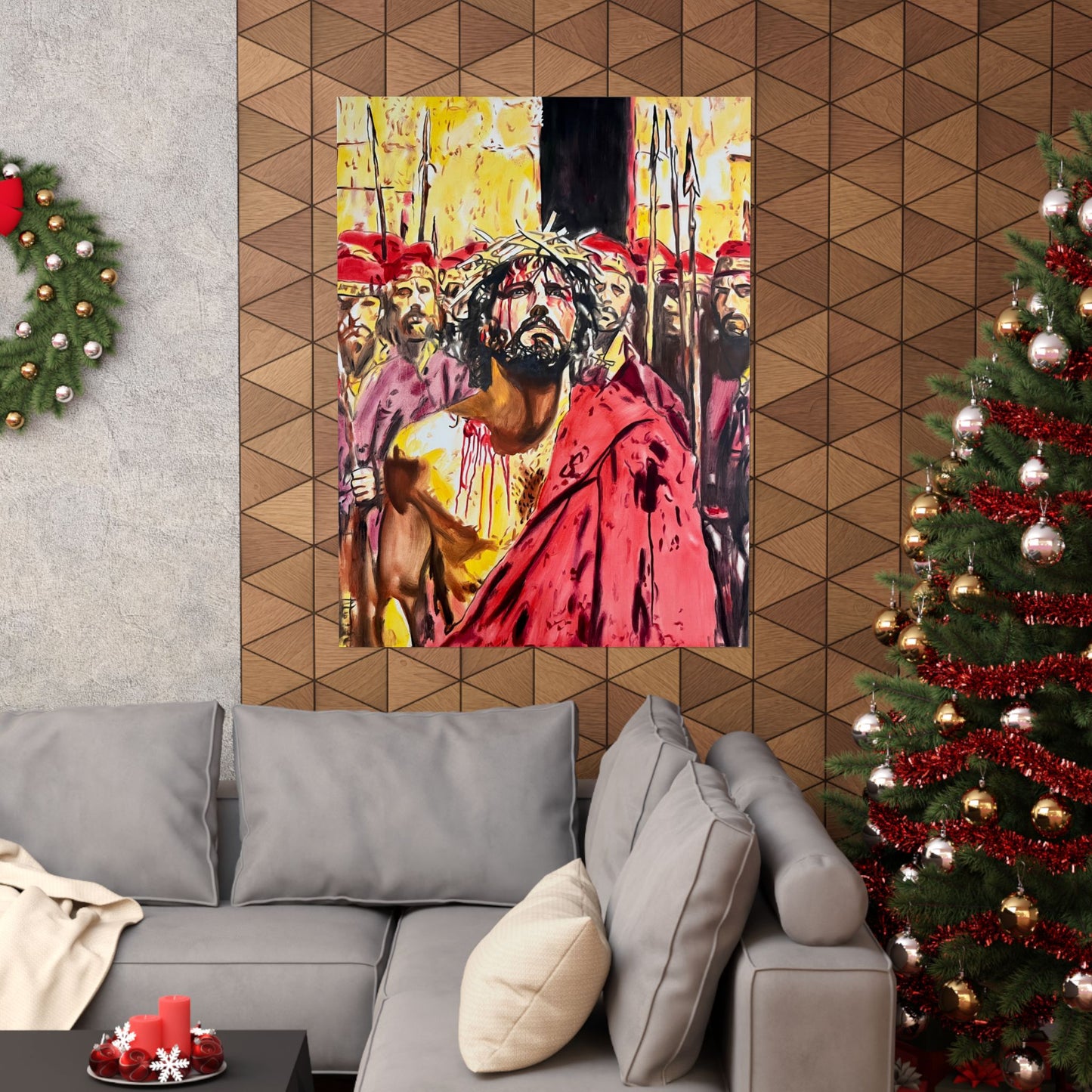 Jesus Christ Painting Poster