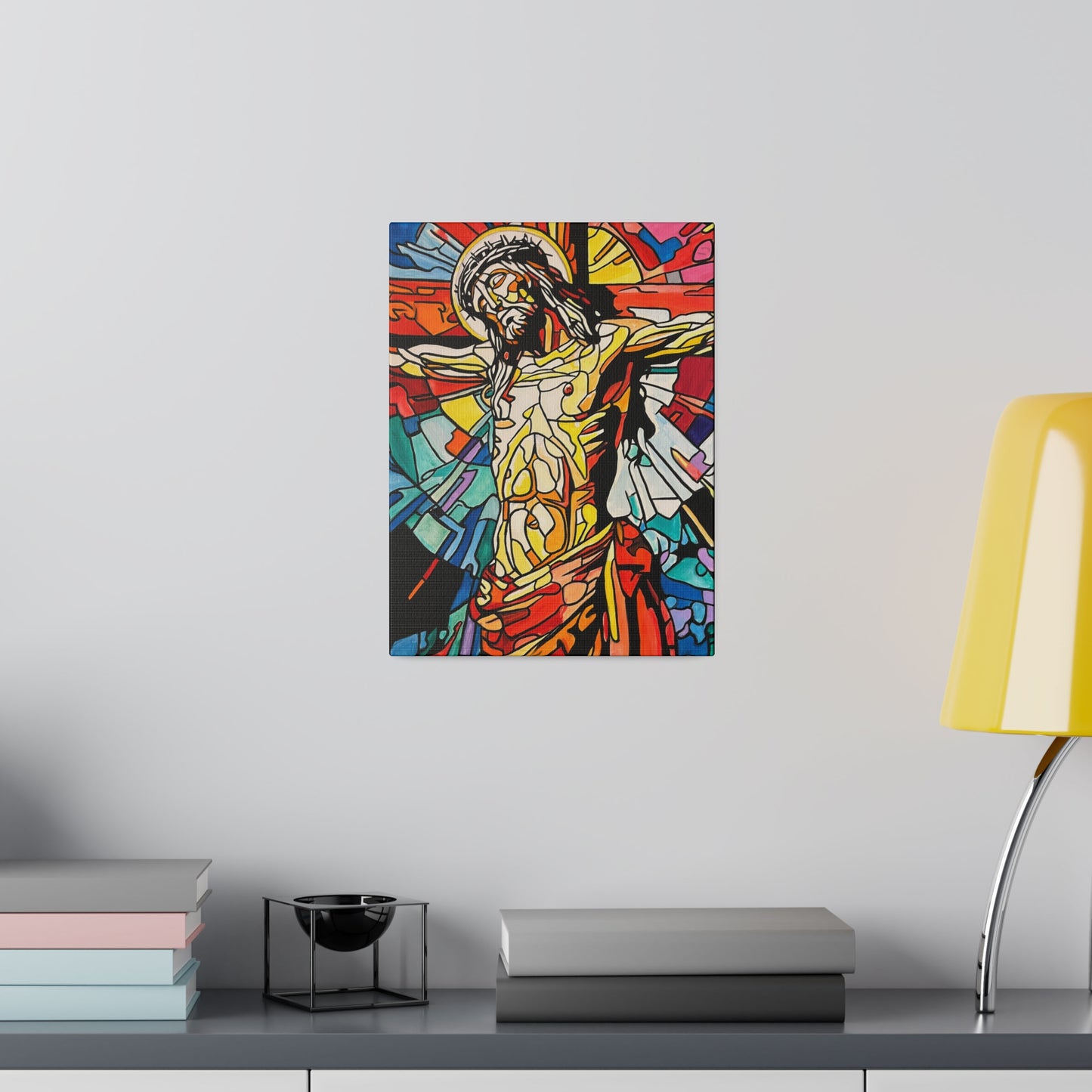 Jesus Christ Painting Canvas Print