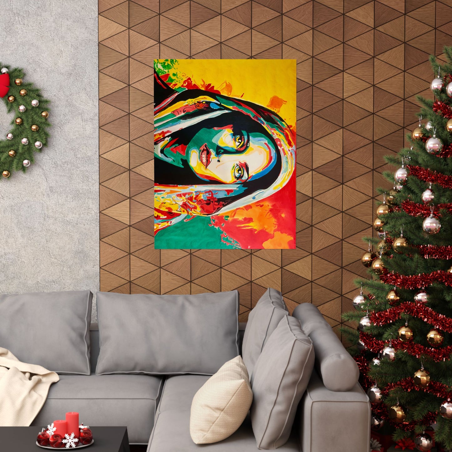 Mary Painting Poster