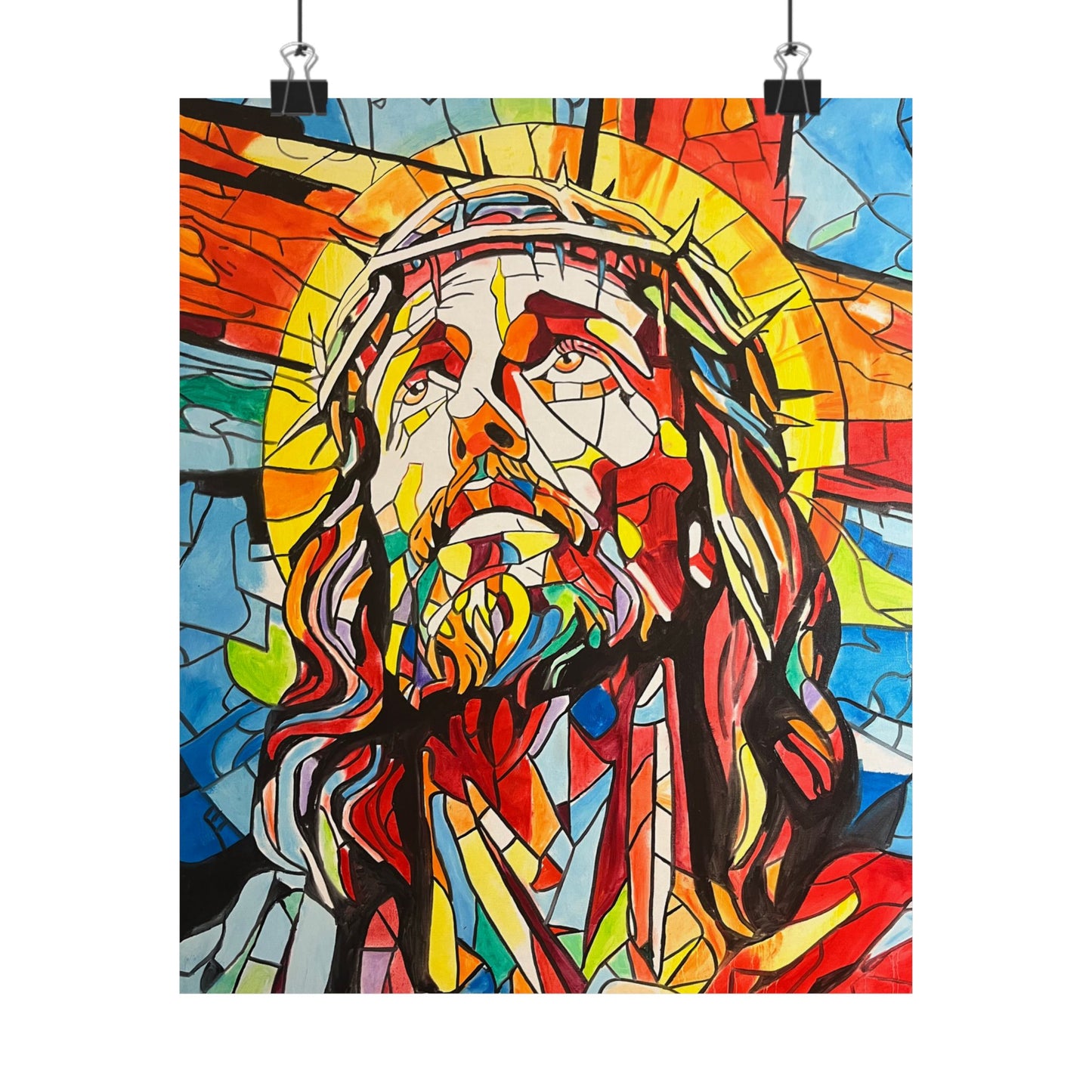 Jesus Christ Painting Poster