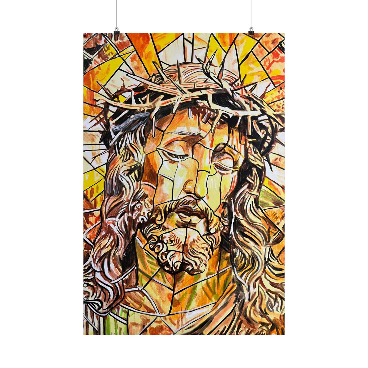 Jesus Christ Painting Poster