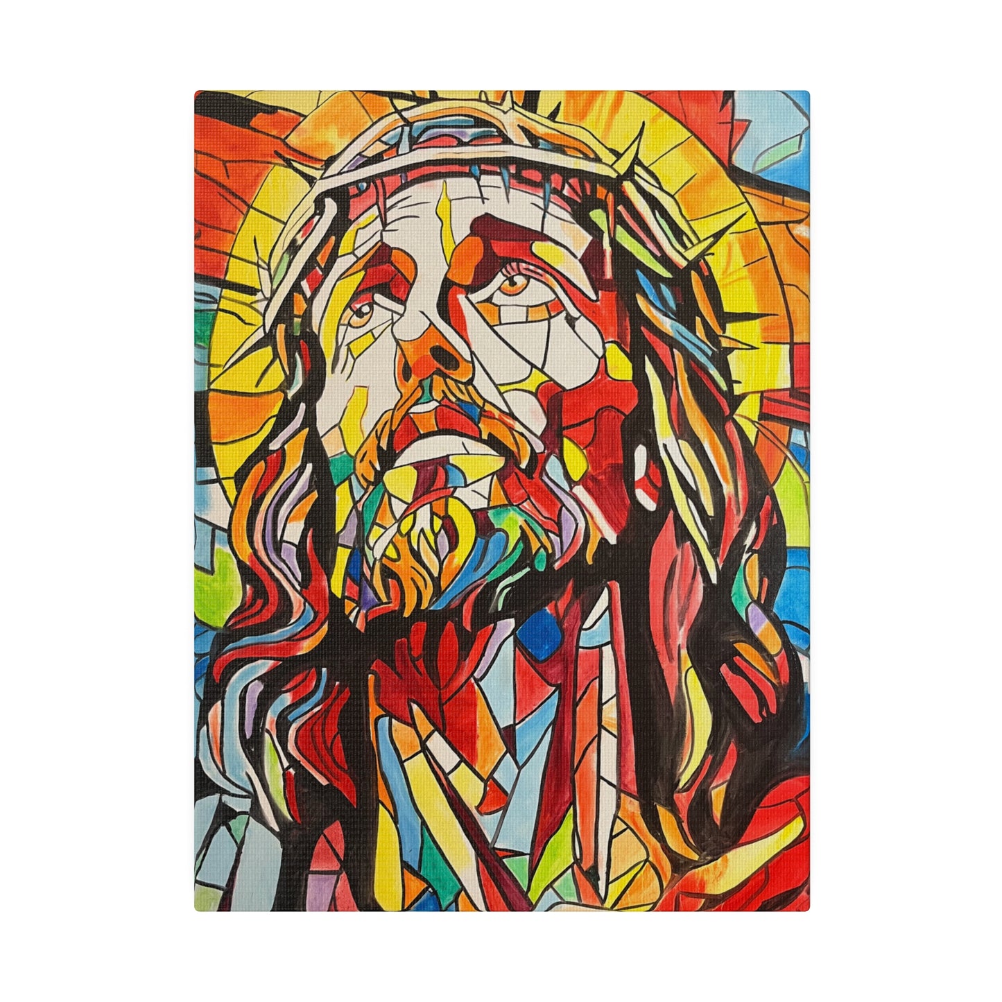 Jesus Christ Painting Canvas Print