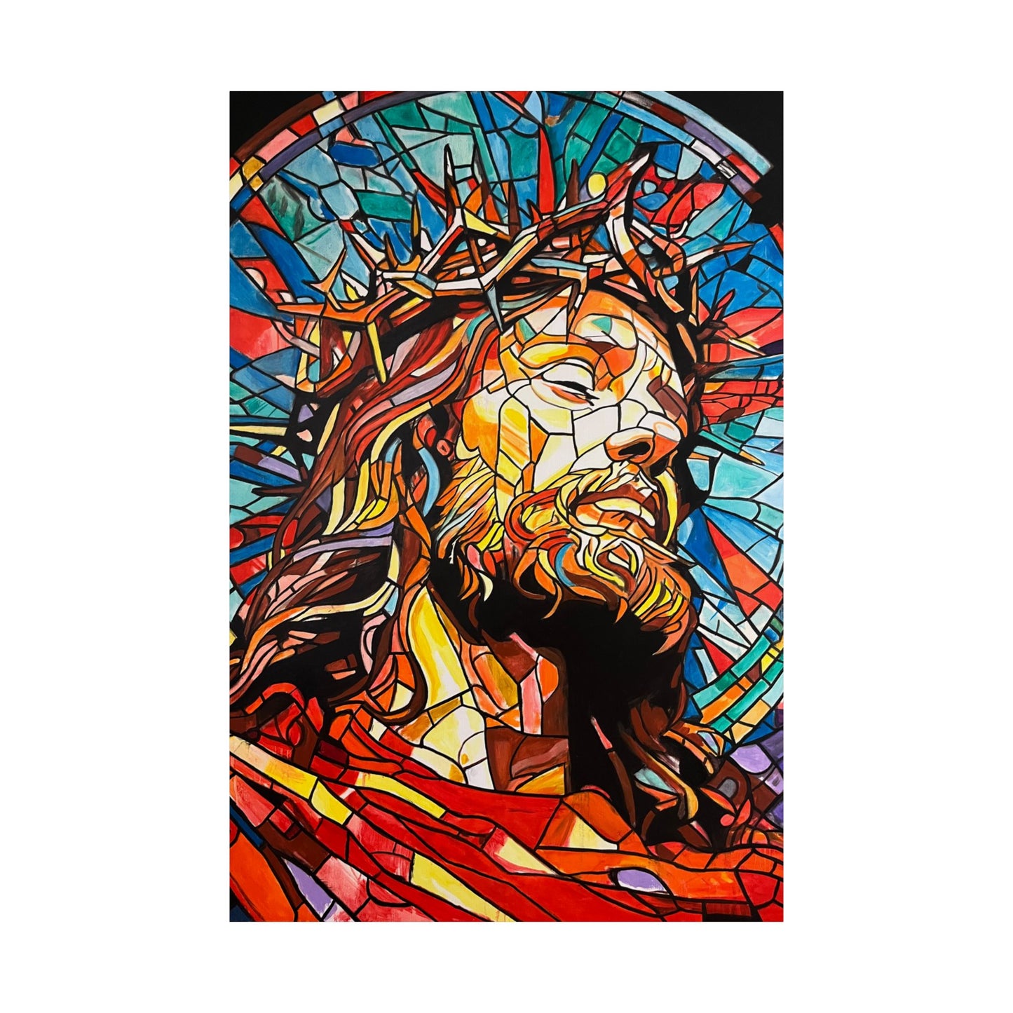 Jesus Christ Painting Poster