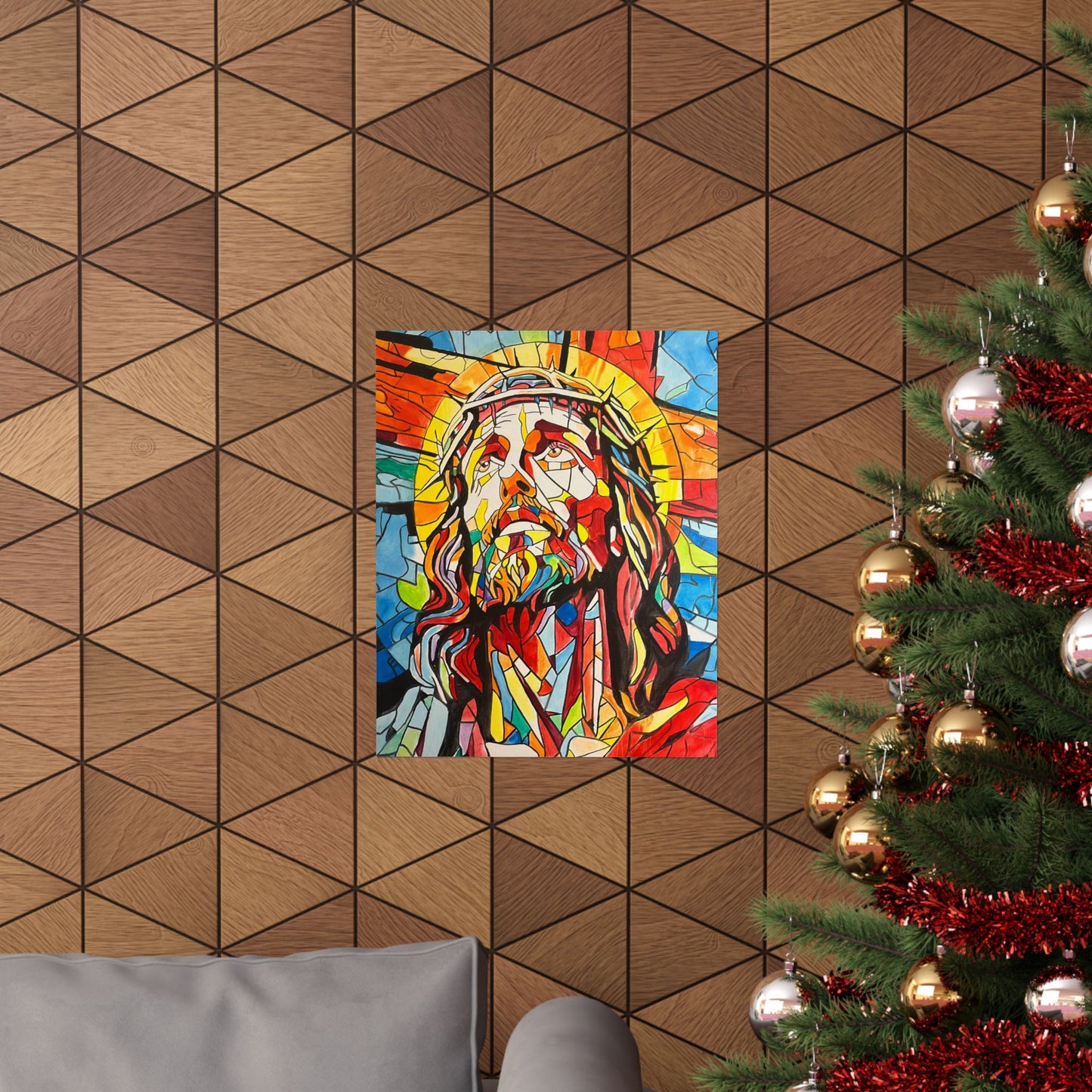 Jesus Christ Painting Poster