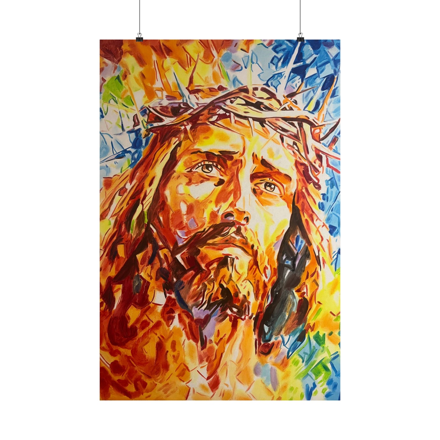 Jesus Christ Painting Poster