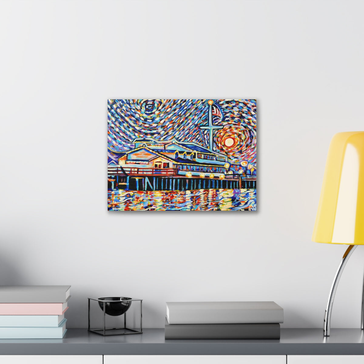 Stearns Wharf, Canvas Print