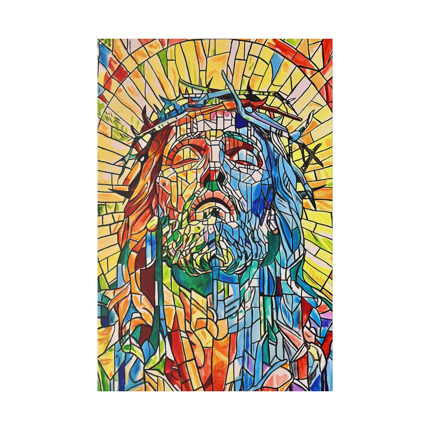 Jesus Christ Painting Canvas Print