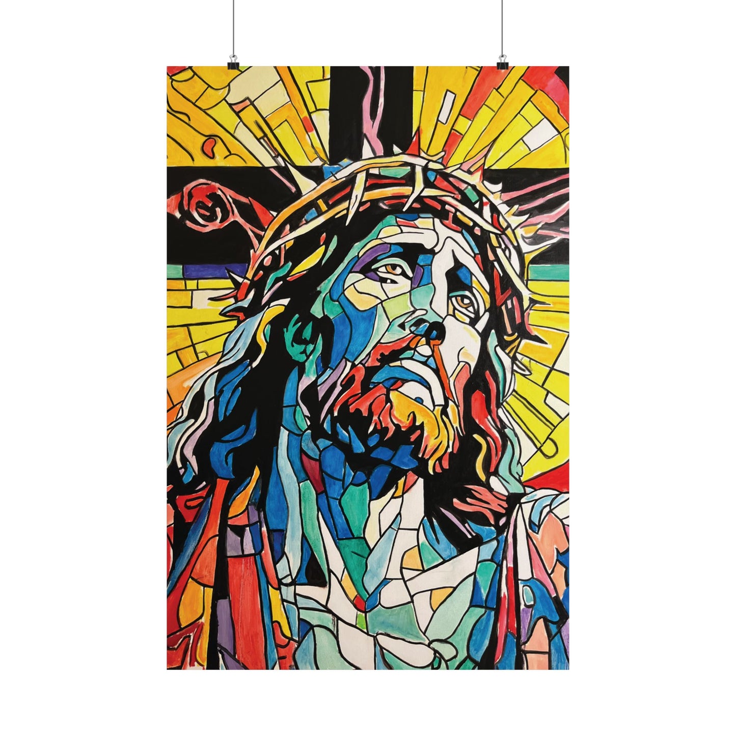 Jesus Painting Poster