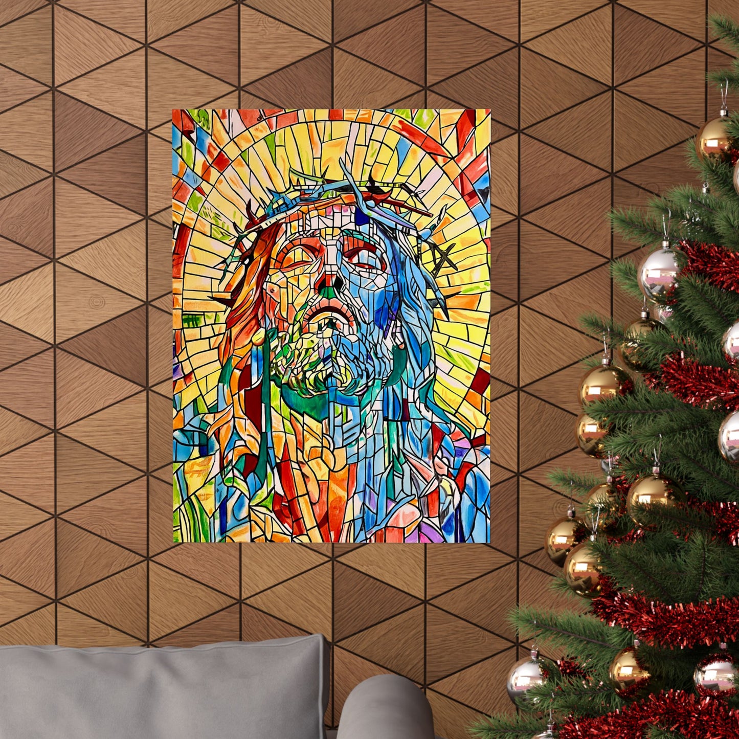 Jesus Christ Painting Poster