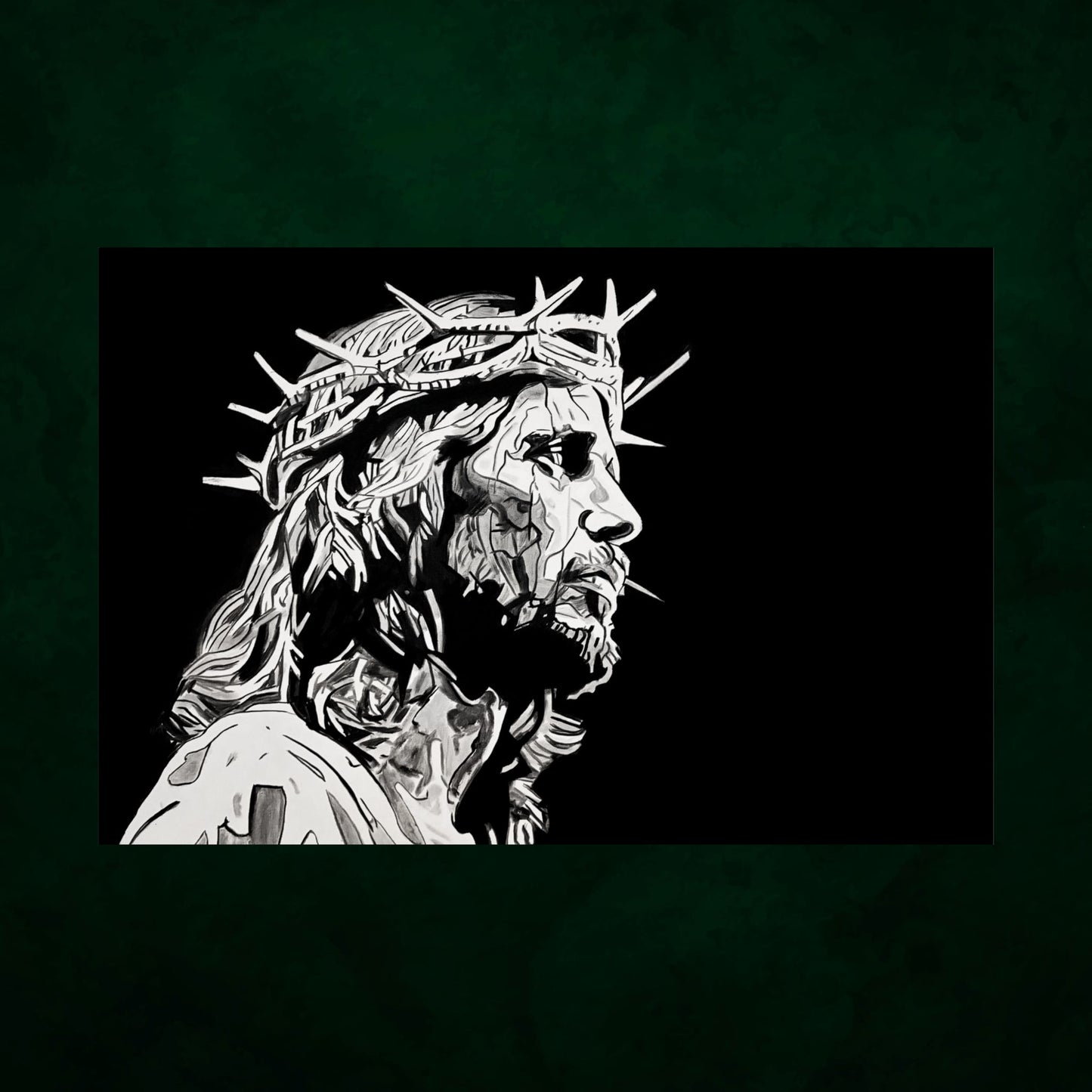 Jesus Christ by Warren Willowdale — Museum-Grade Archival Art Print