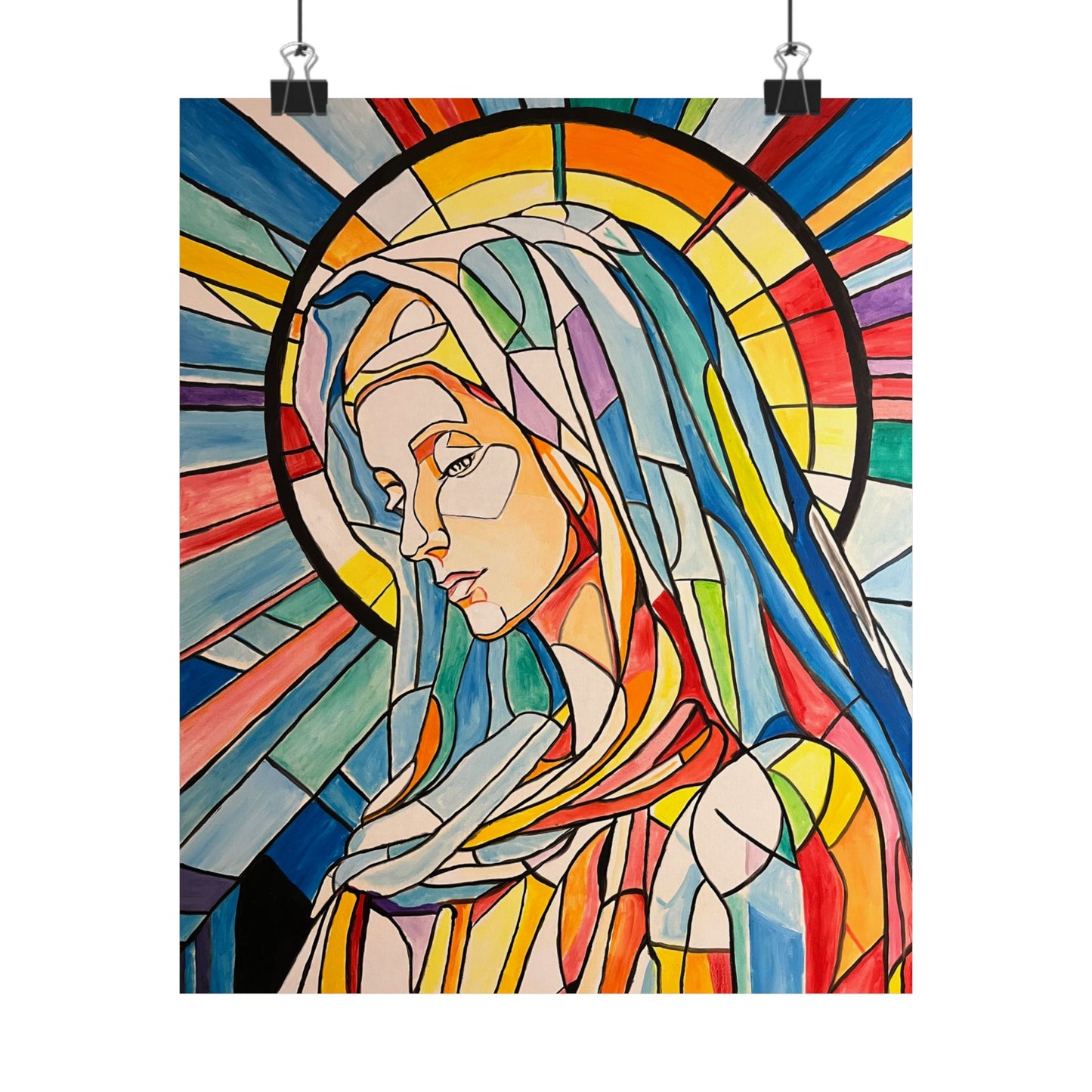 Mary Painting Poster