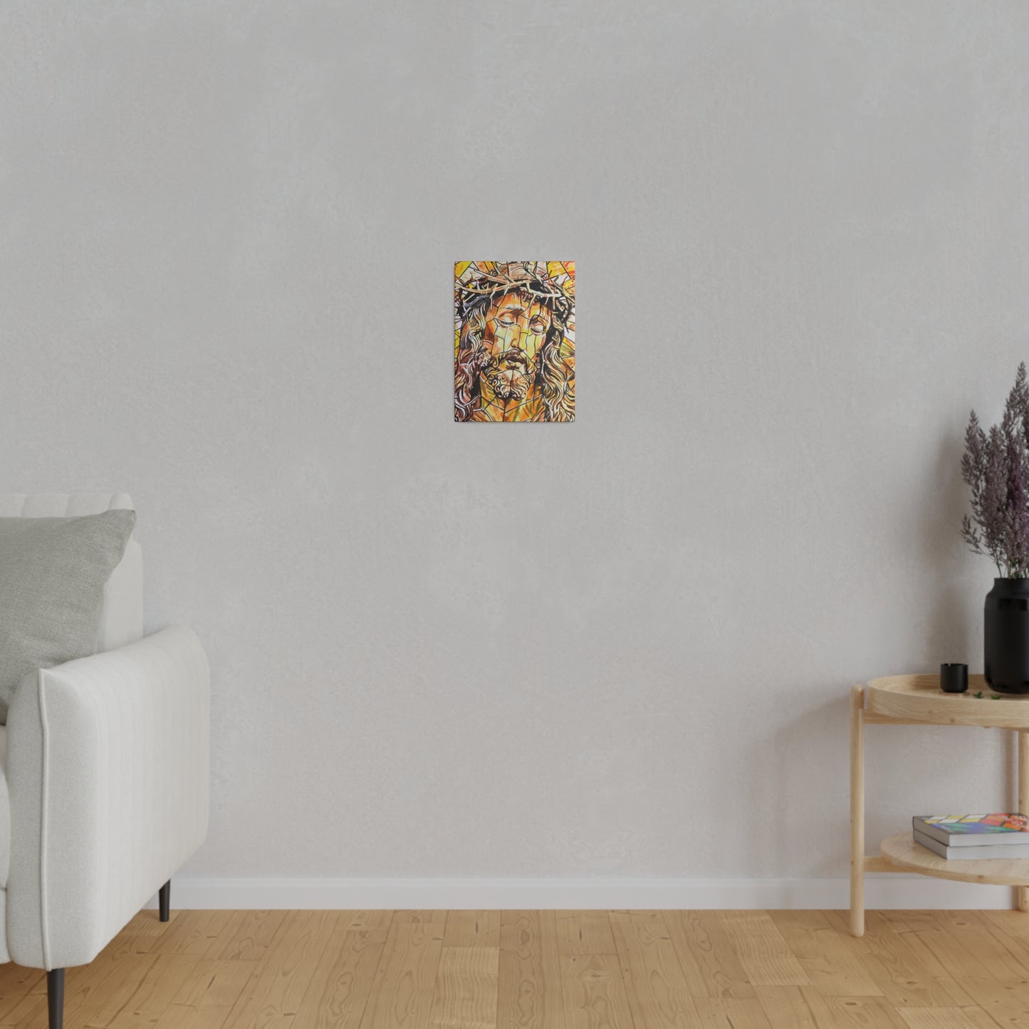 Jesus Christ Painting Canvas Print