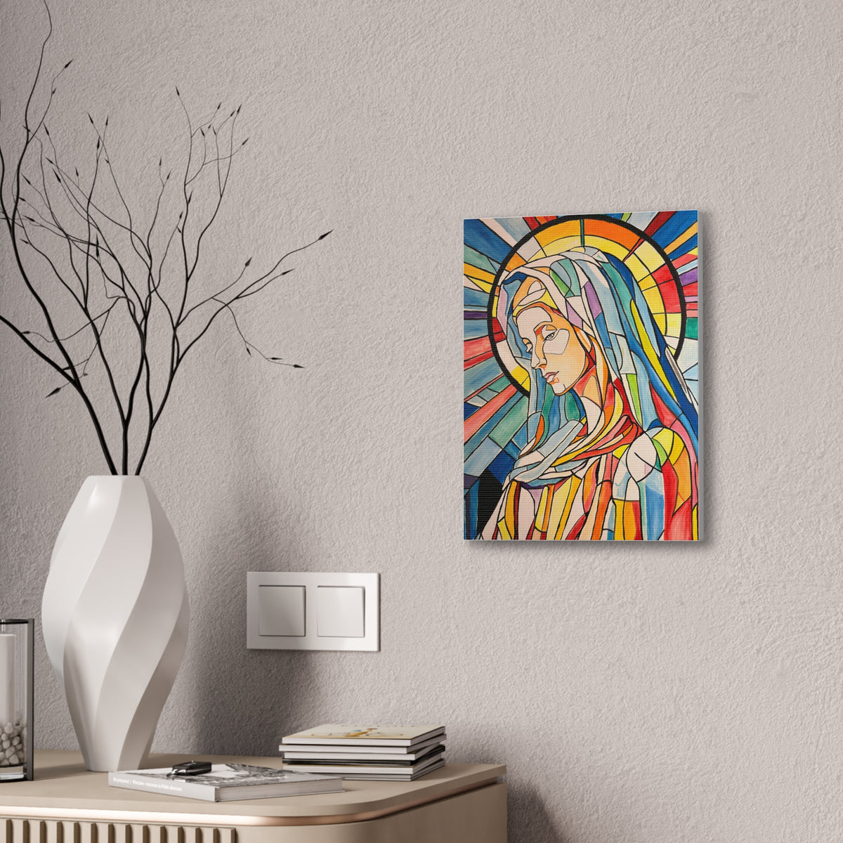 Blessed Mother, Canvas Print