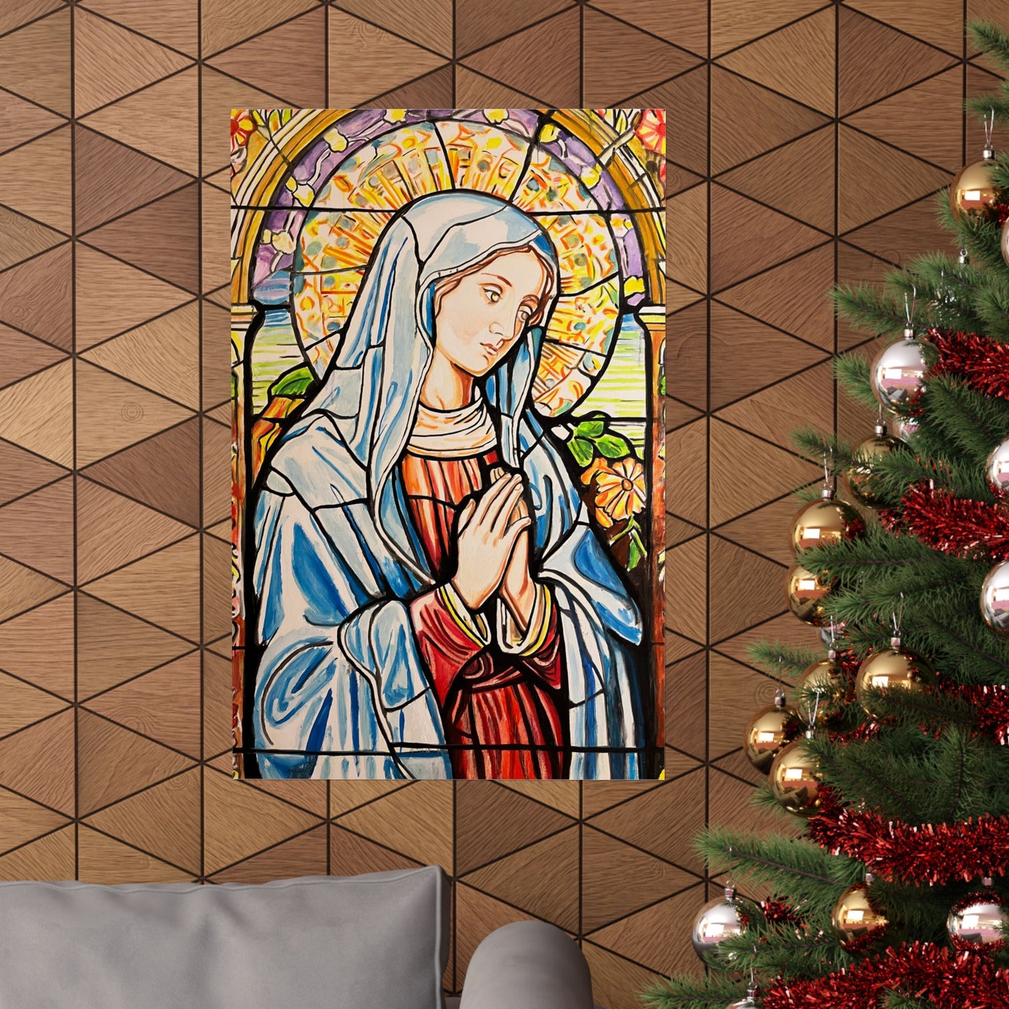 Mary Painting Poster