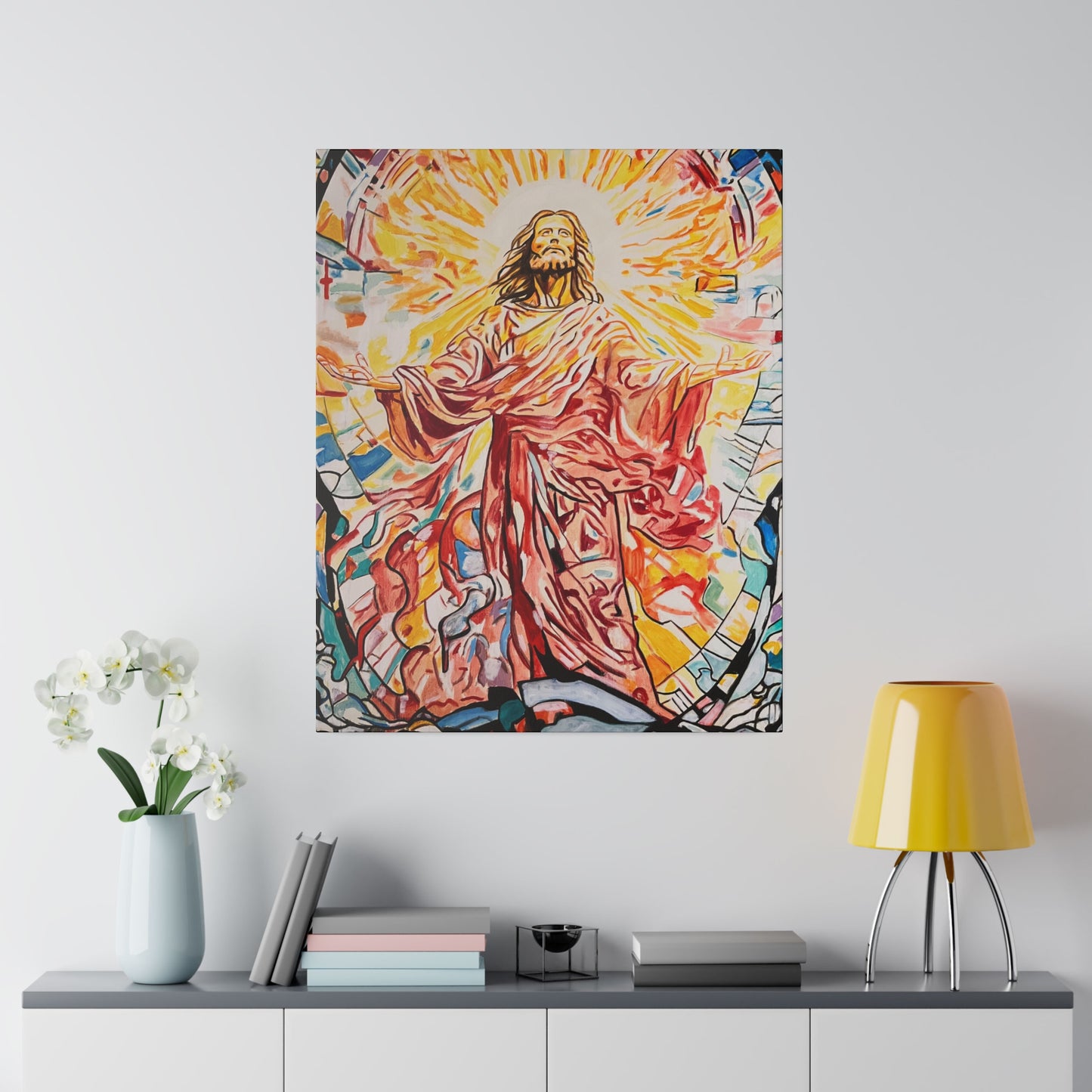 Jesus Christ Painting Canvas Print