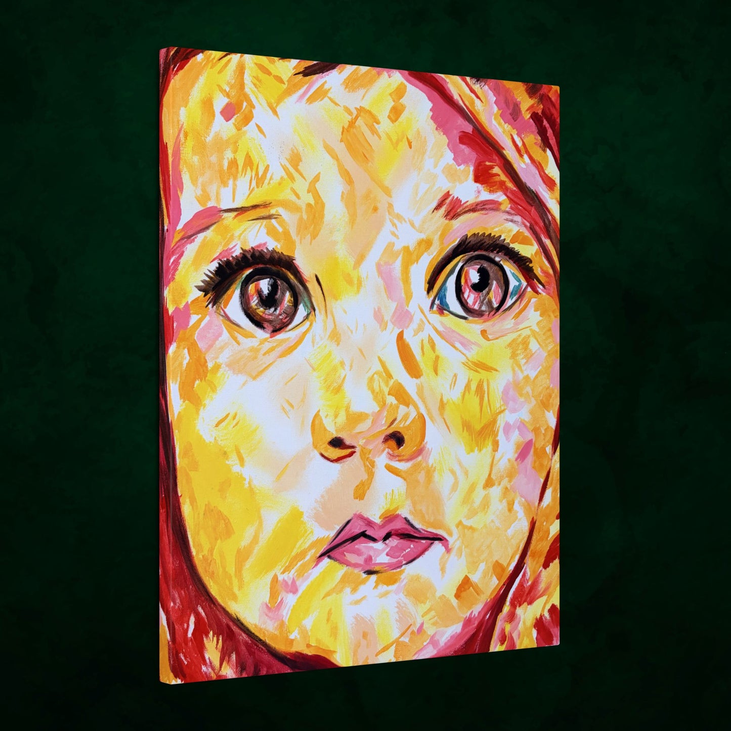 Jesus Christ by Wamantha — Canvas Print