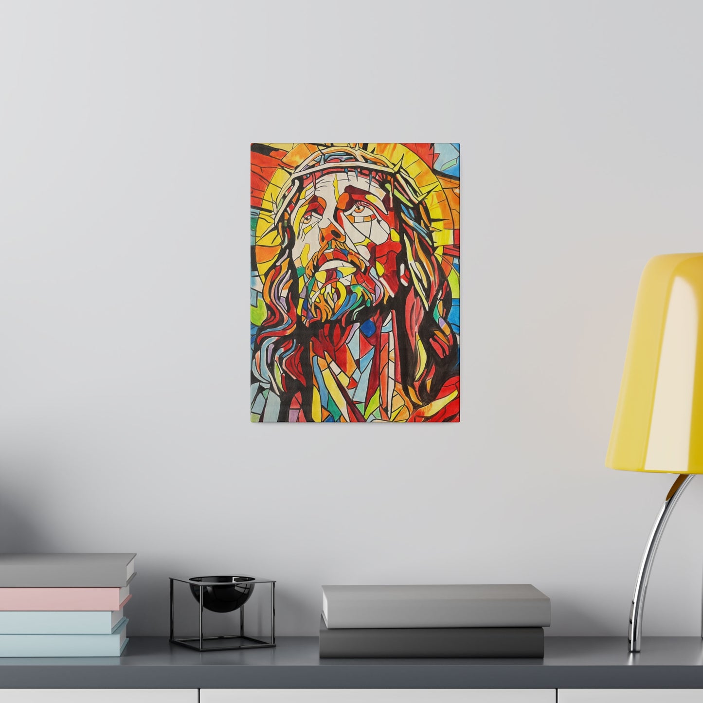 Jesus Christ Painting Canvas Print