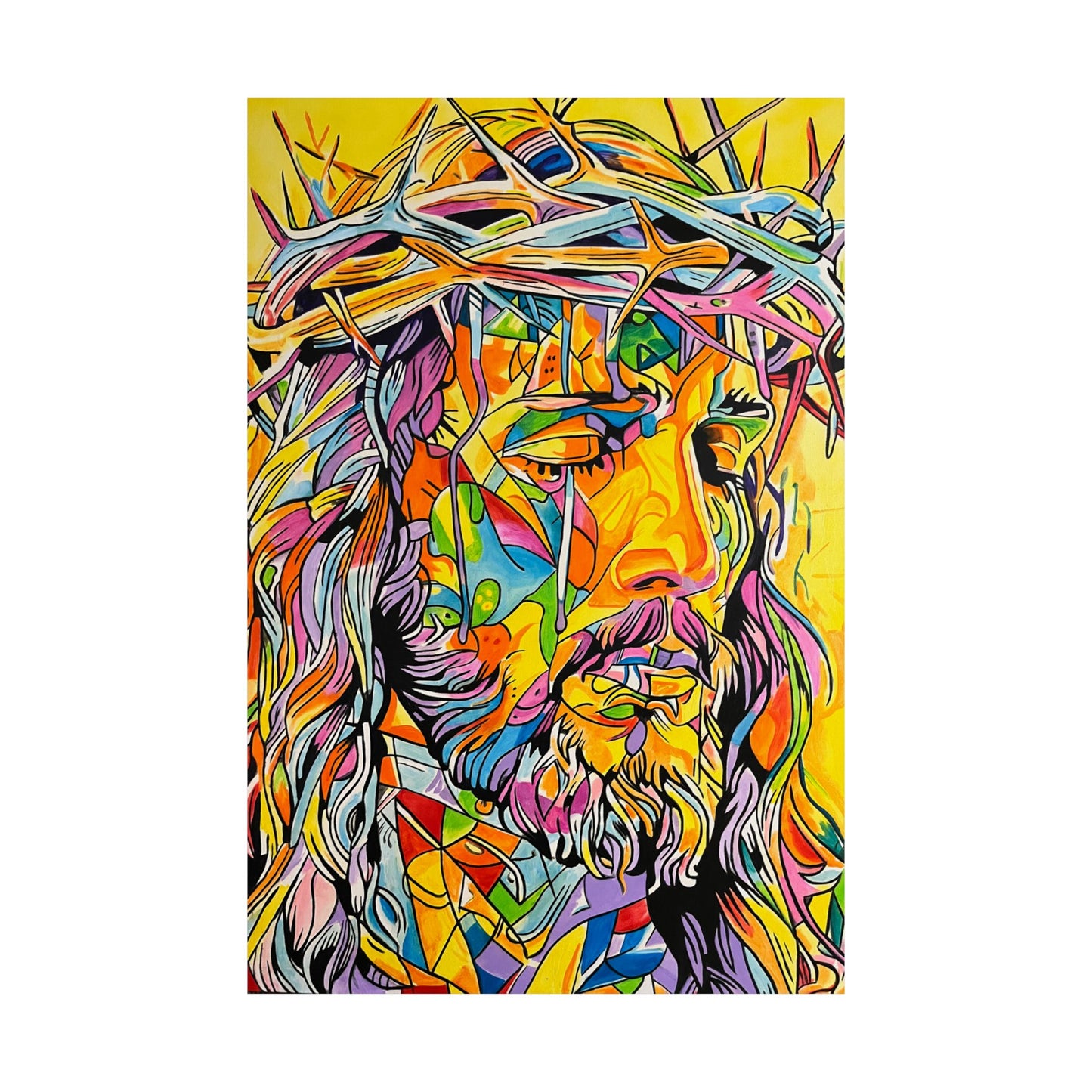 Jesus Christ Painting Poster