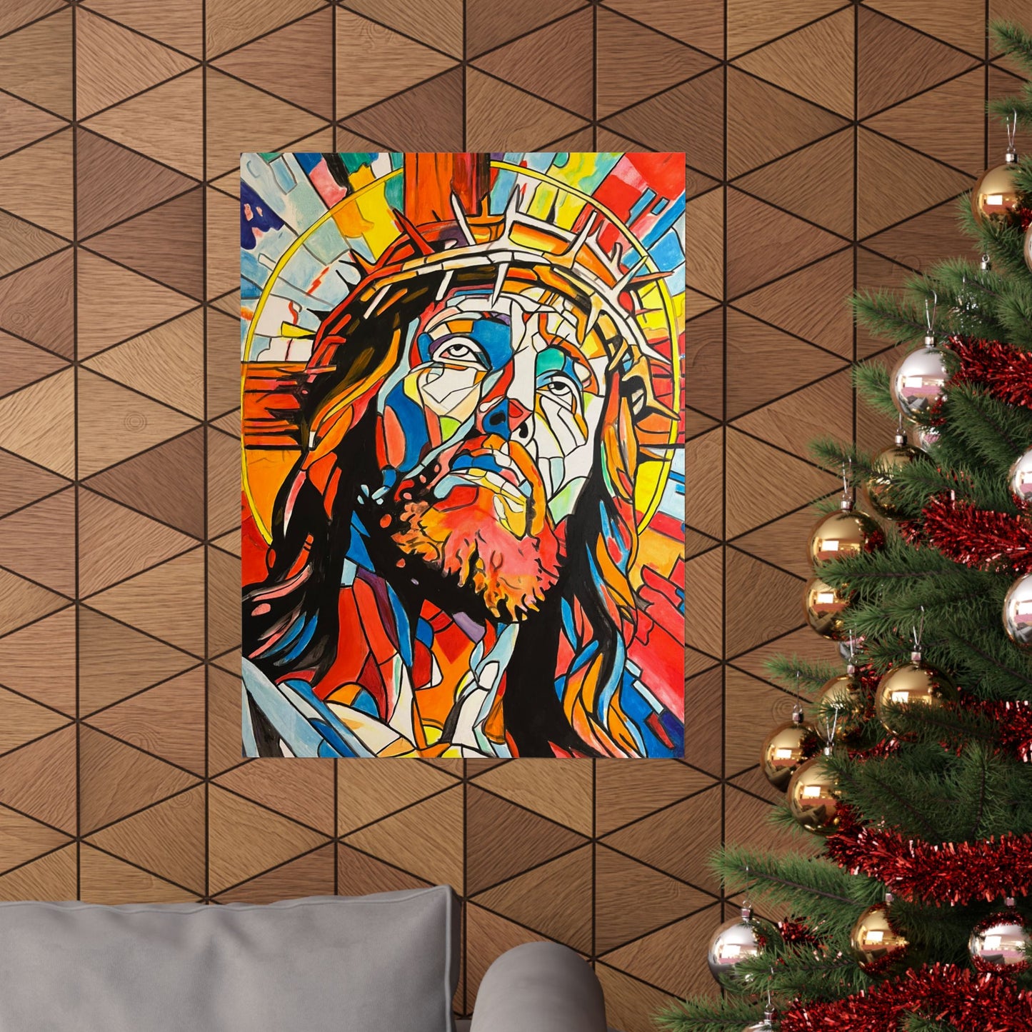 Jesus Christ Painting Poster