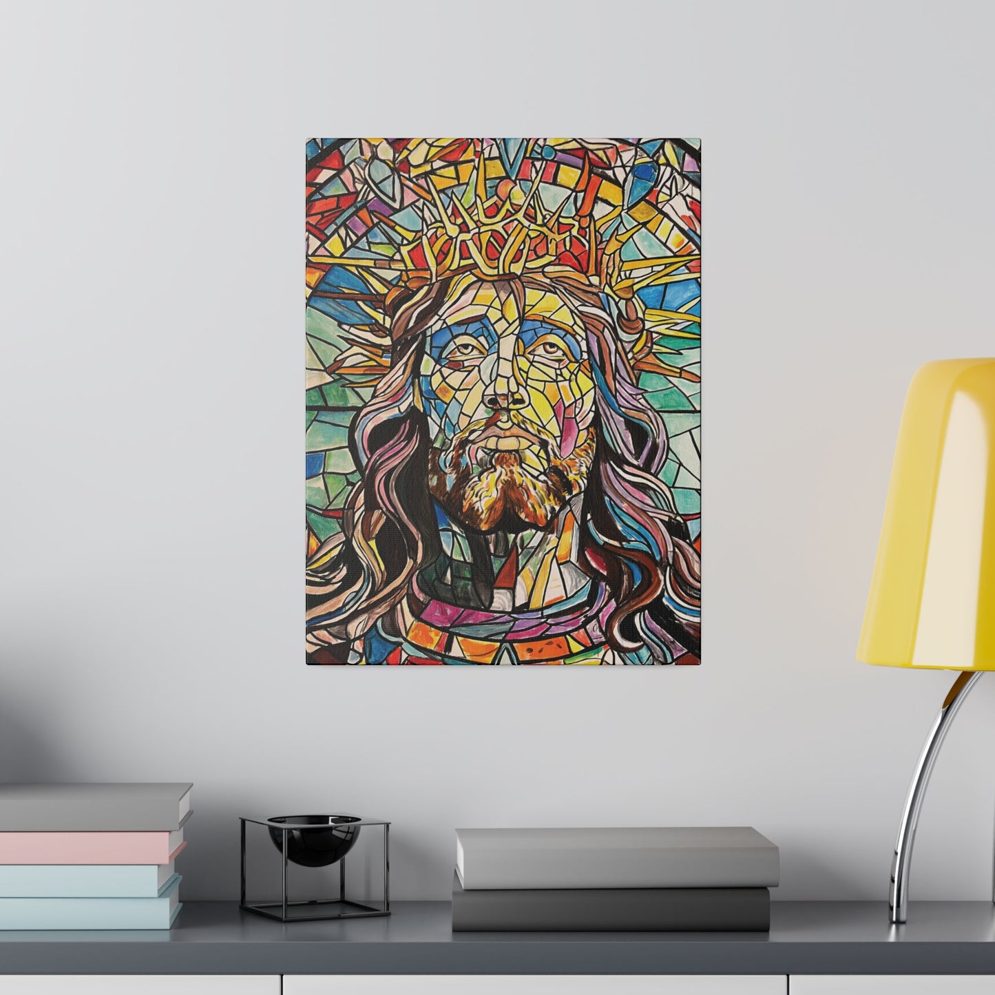 Jesus Painting Canvas Print