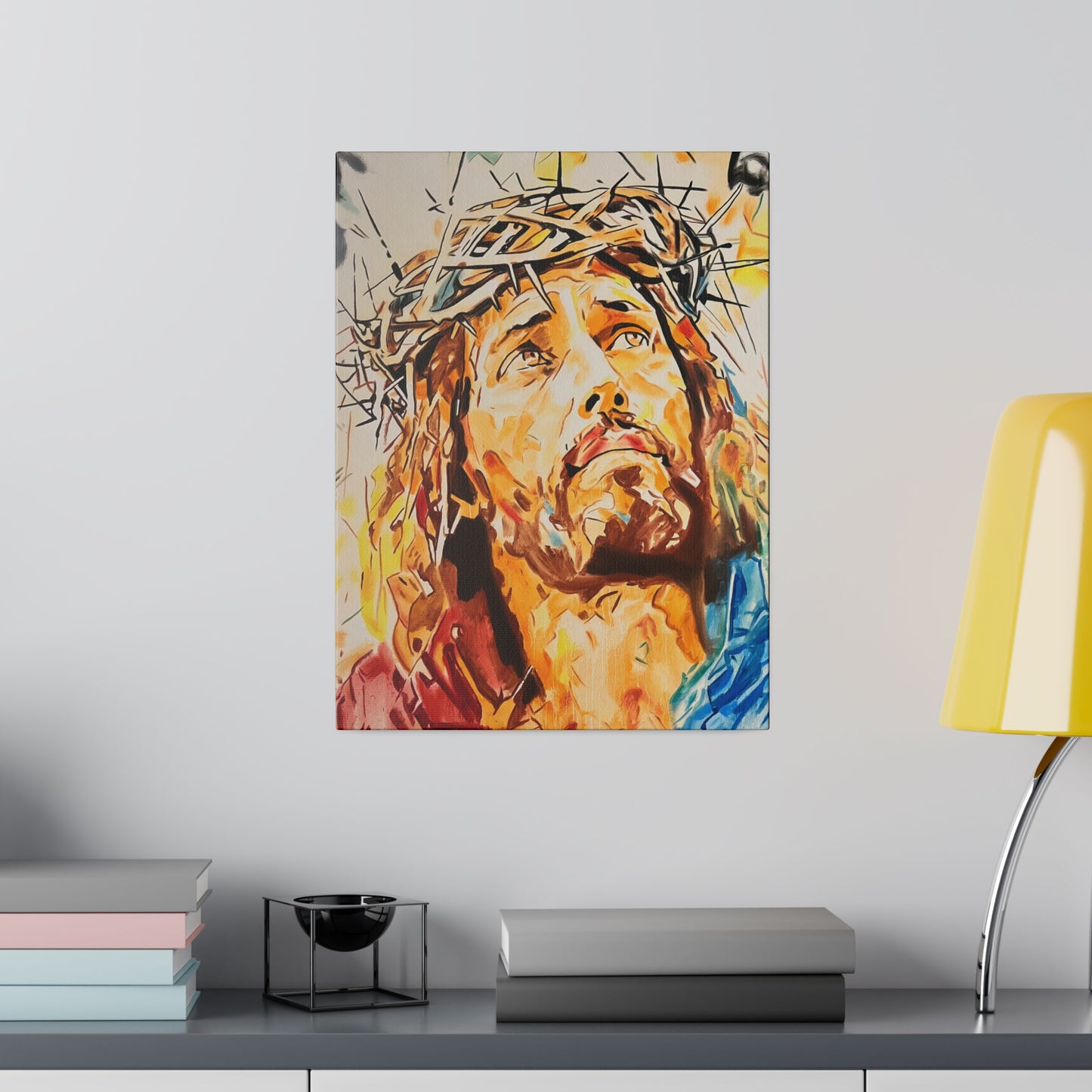 Jesus Christ Painting Canvas Print