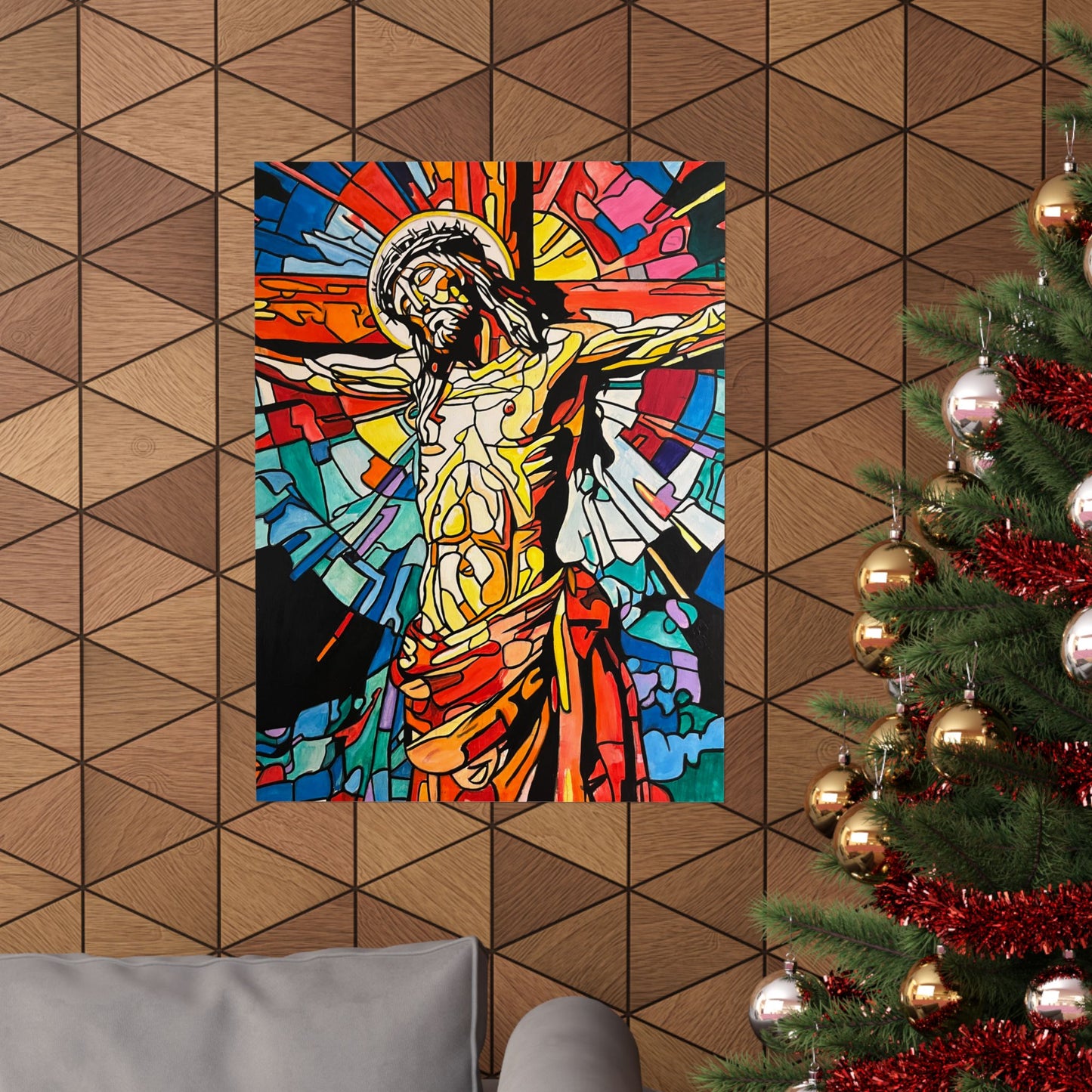 Jesus Christ Painting Poster