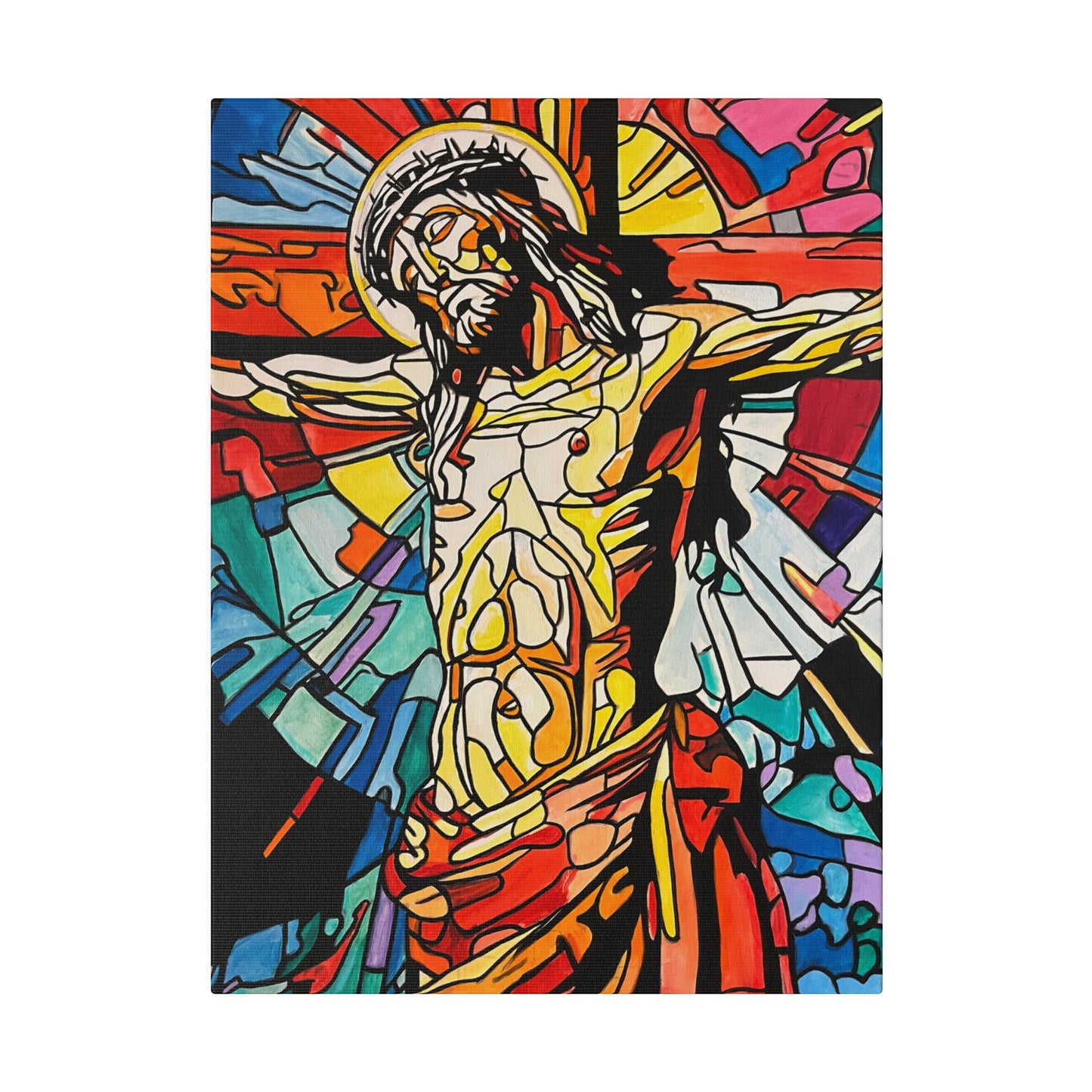 Jesus Christ Painting Canvas Print