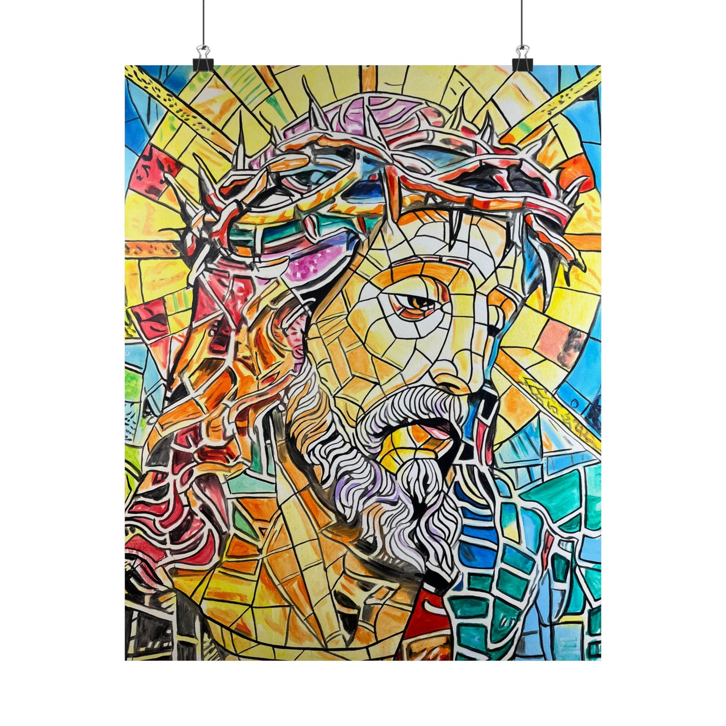 Jesus Christ Painting Poster