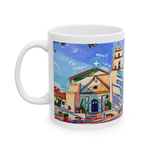 San Buenaventura Mission Ceramic Mug