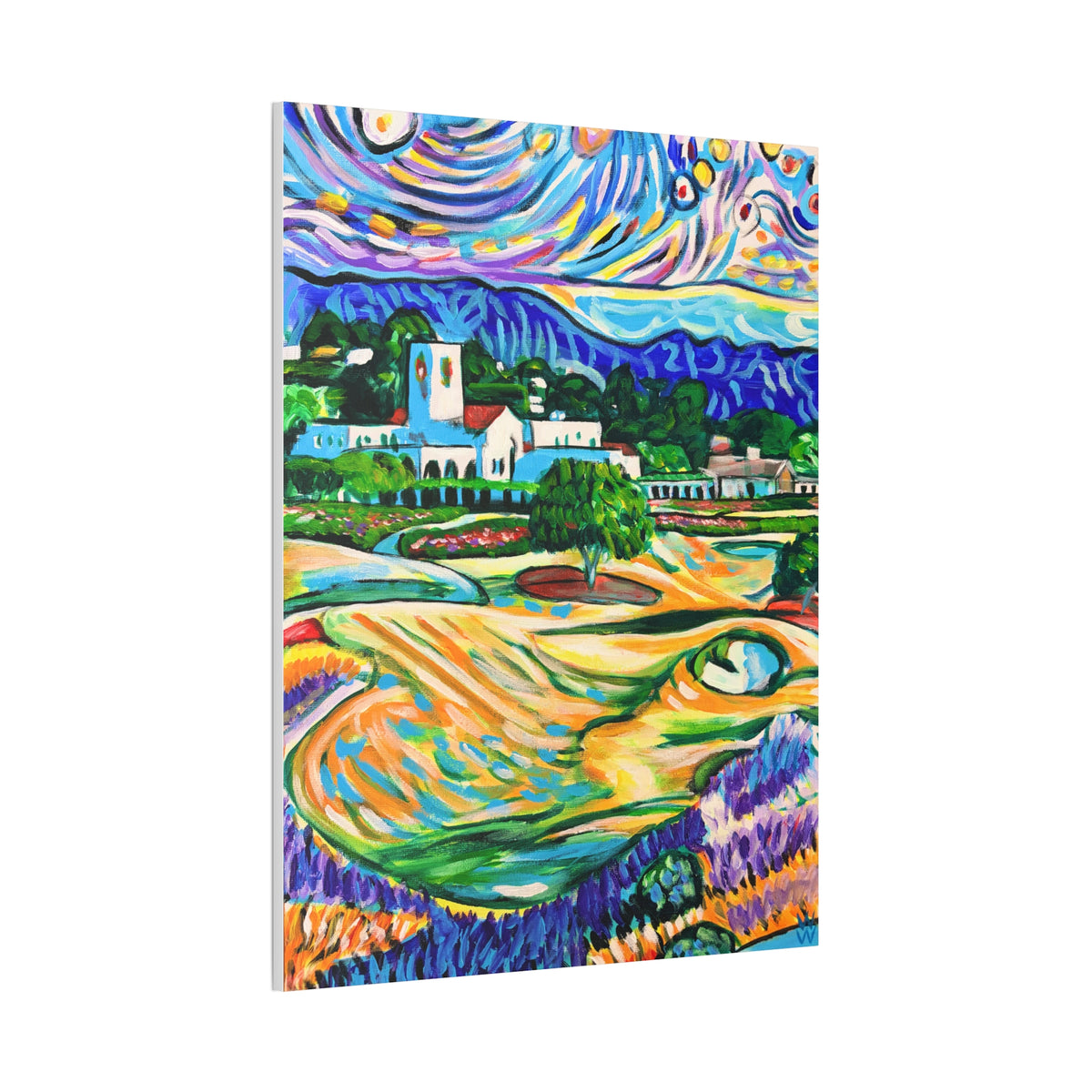 The Montecito Club, Canvas Print