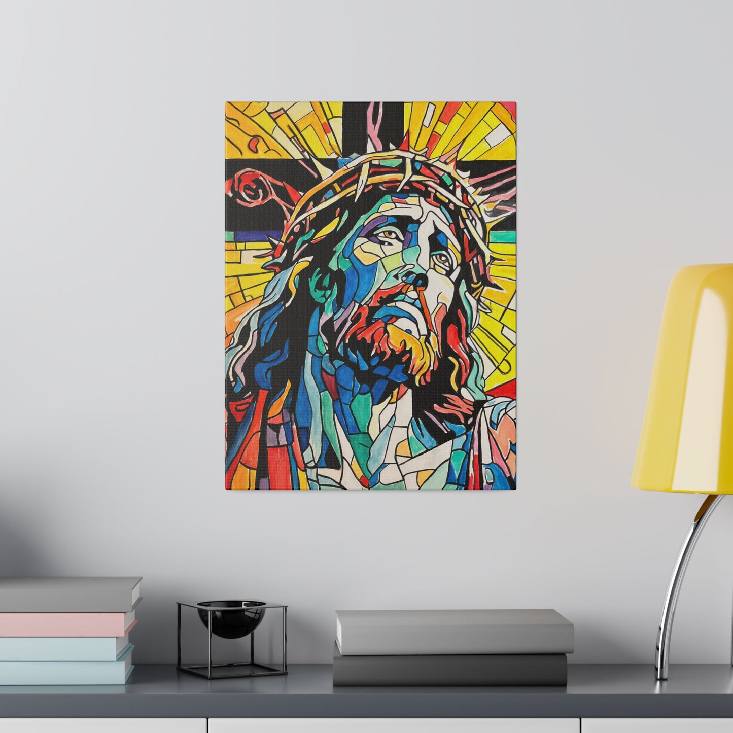 Jesus Painting Canvas Print