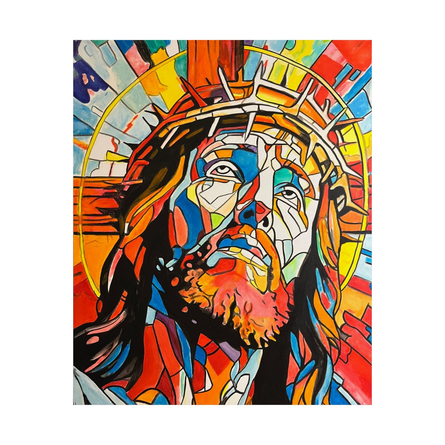 Jesus Christ Painting Poster