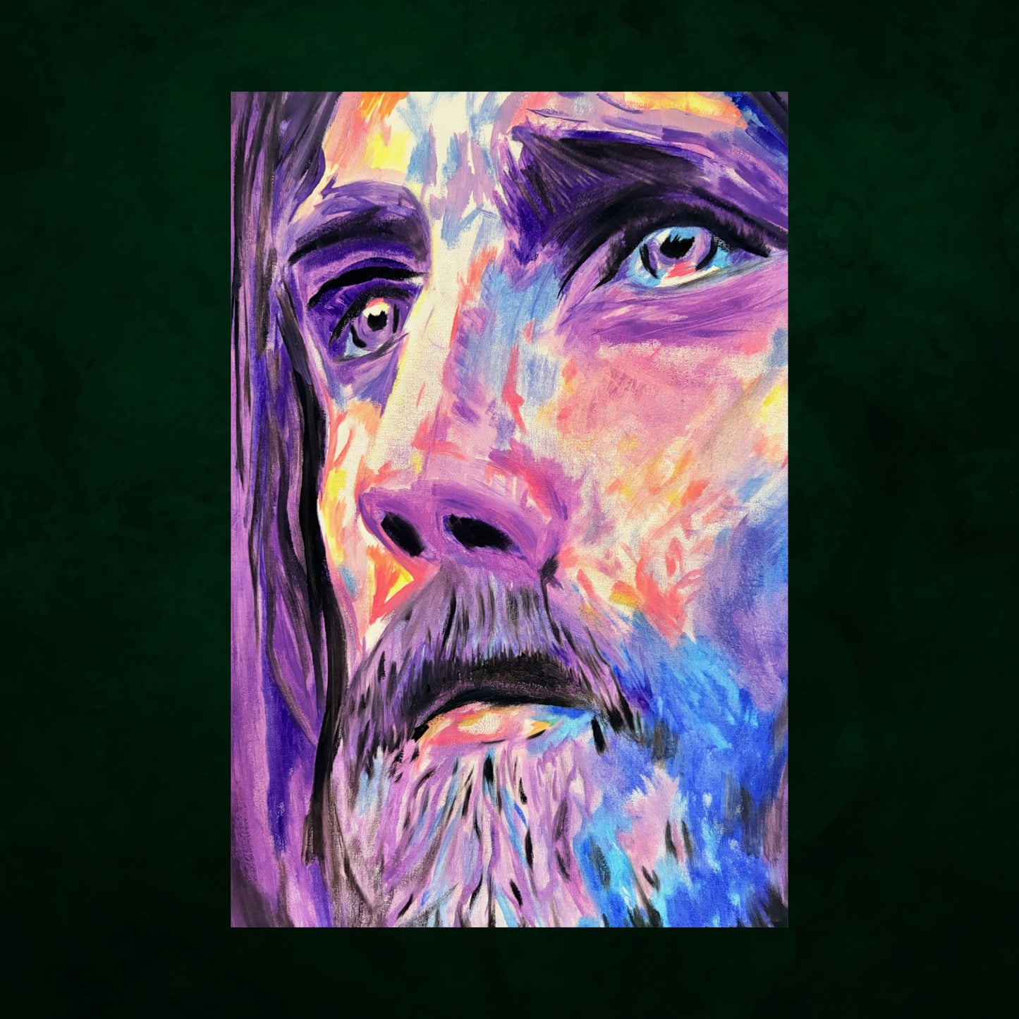 Jesus Christ by Wamantha — Museum-Grade Archival Art Print