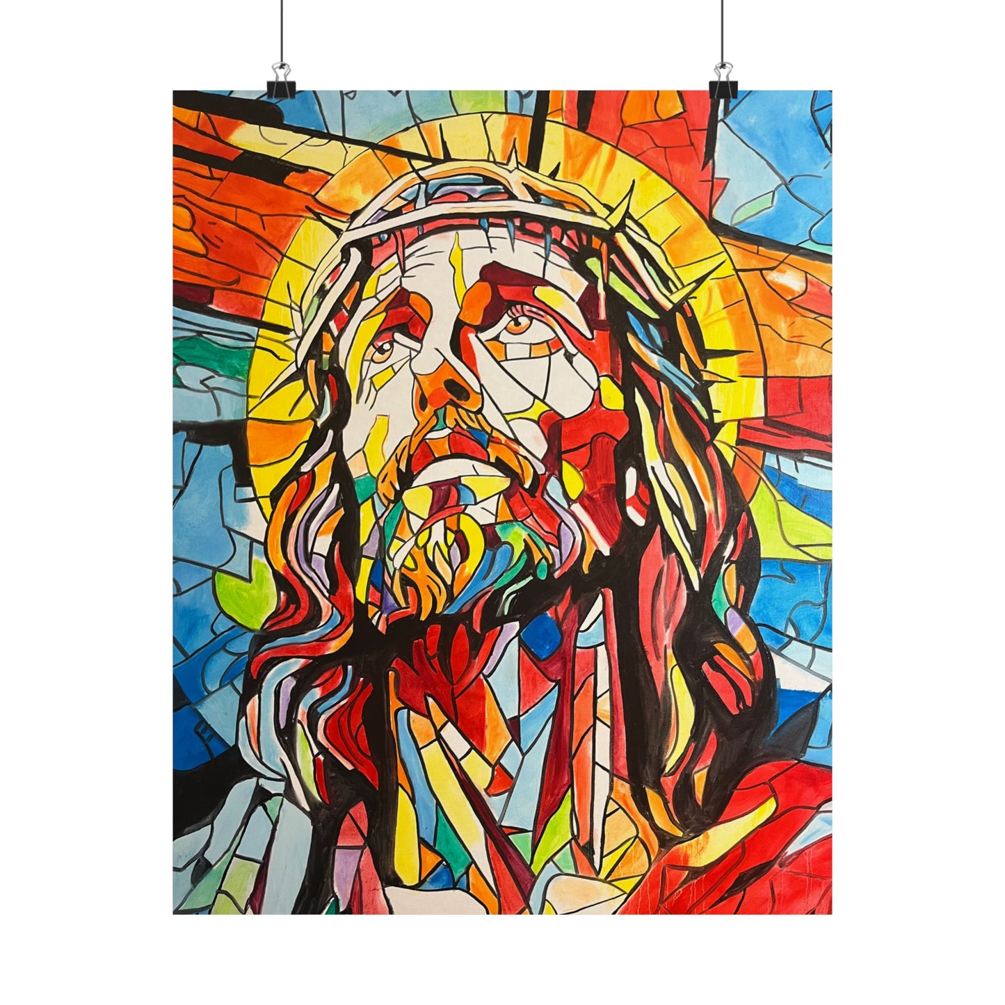 Jesus Christ Painting Poster