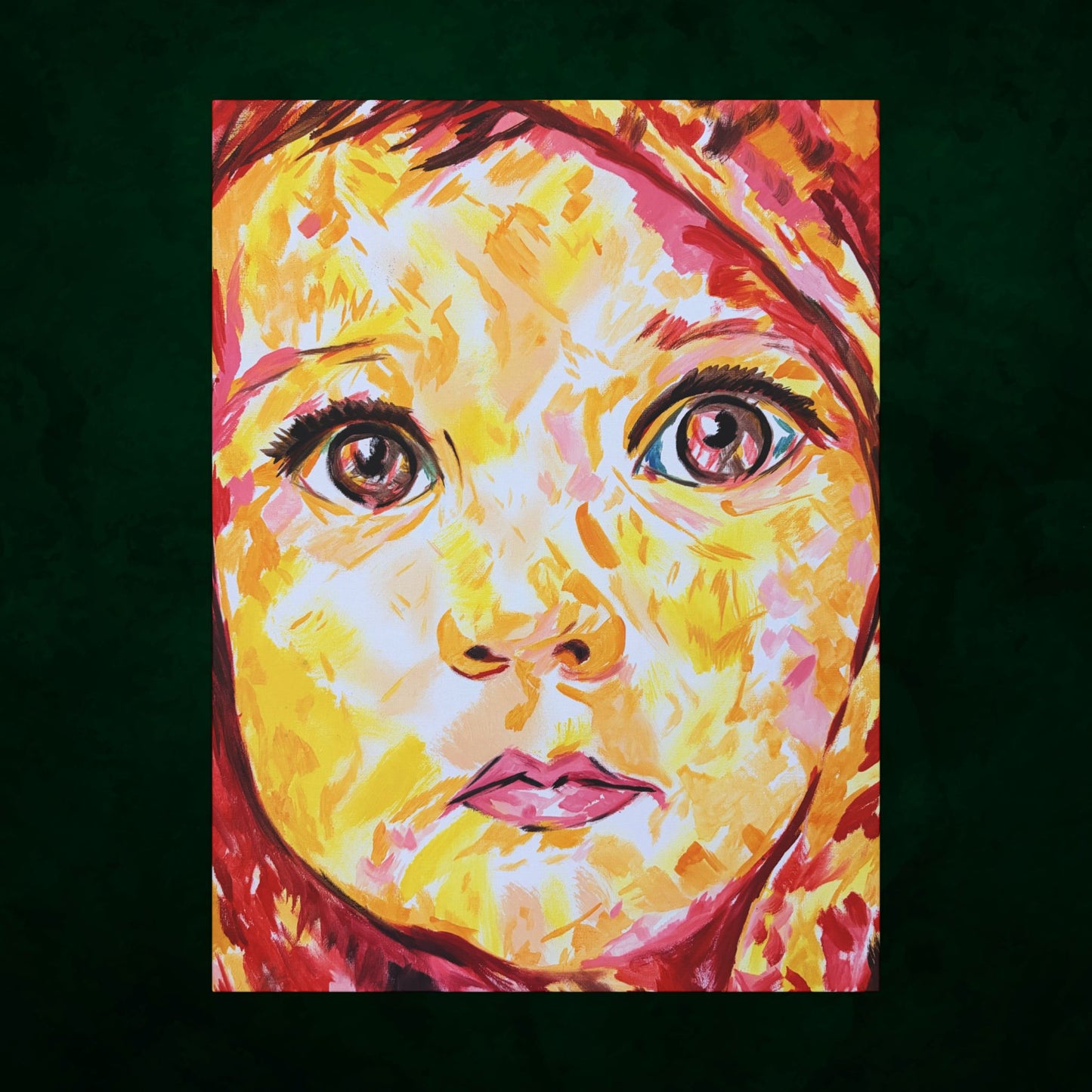 Jesus Christ by Wamantha — Canvas Print