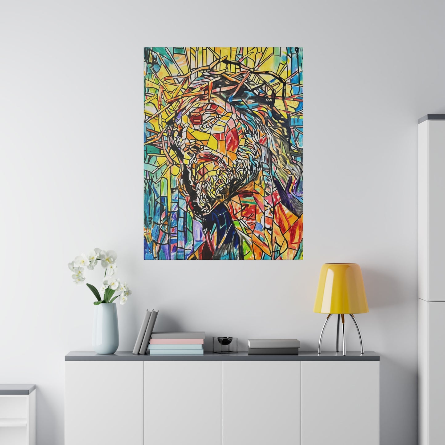 Jesus Christ Painting Canvas Print