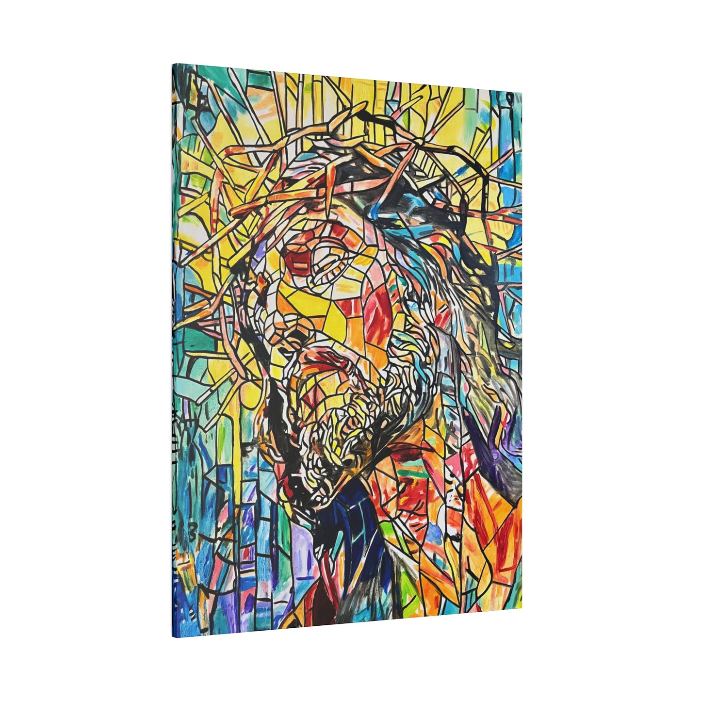 Jesus Christ Painting Canvas Print