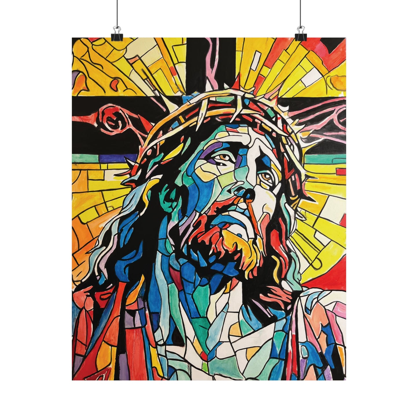 Jesus Painting Poster