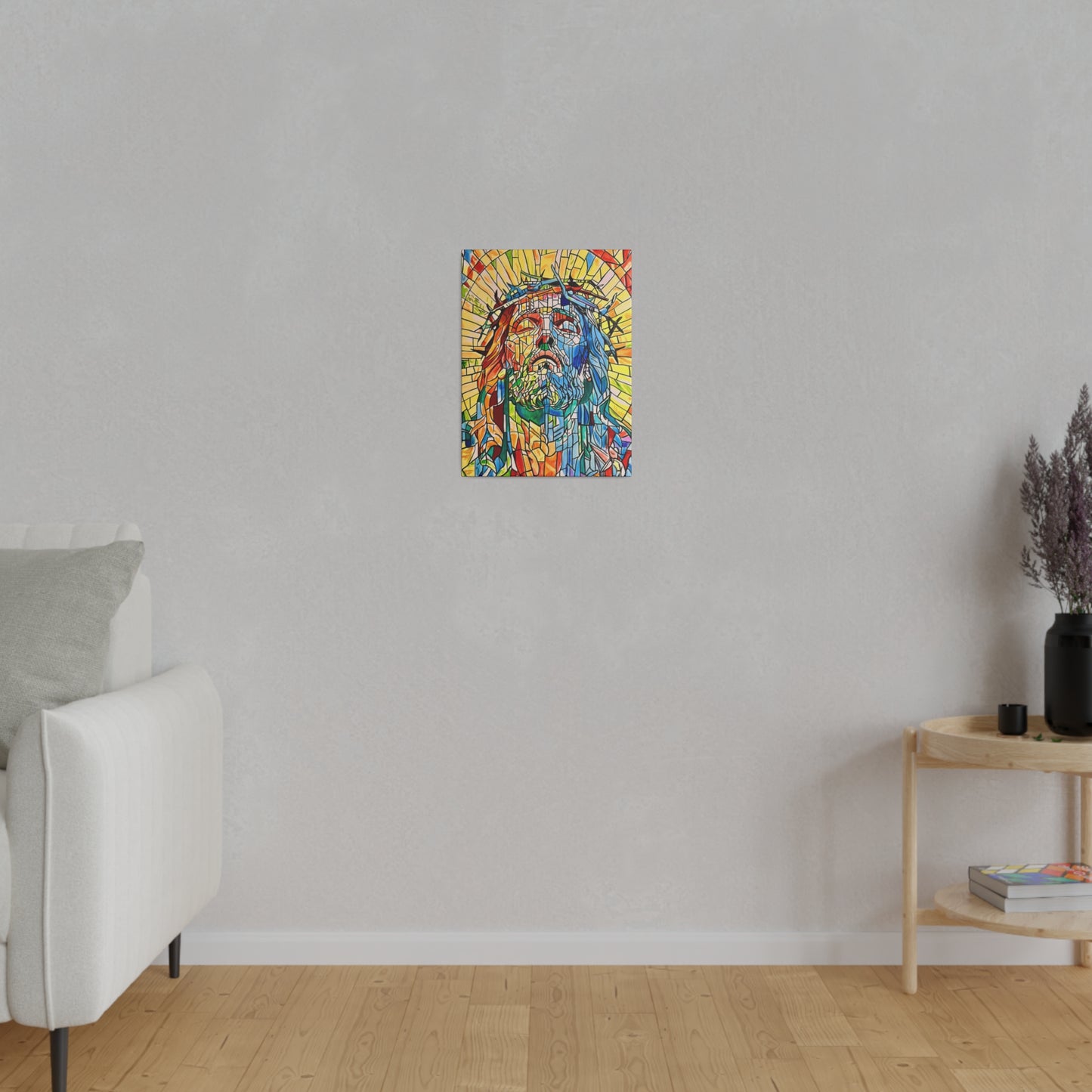 Jesus Christ Painting Canvas Print