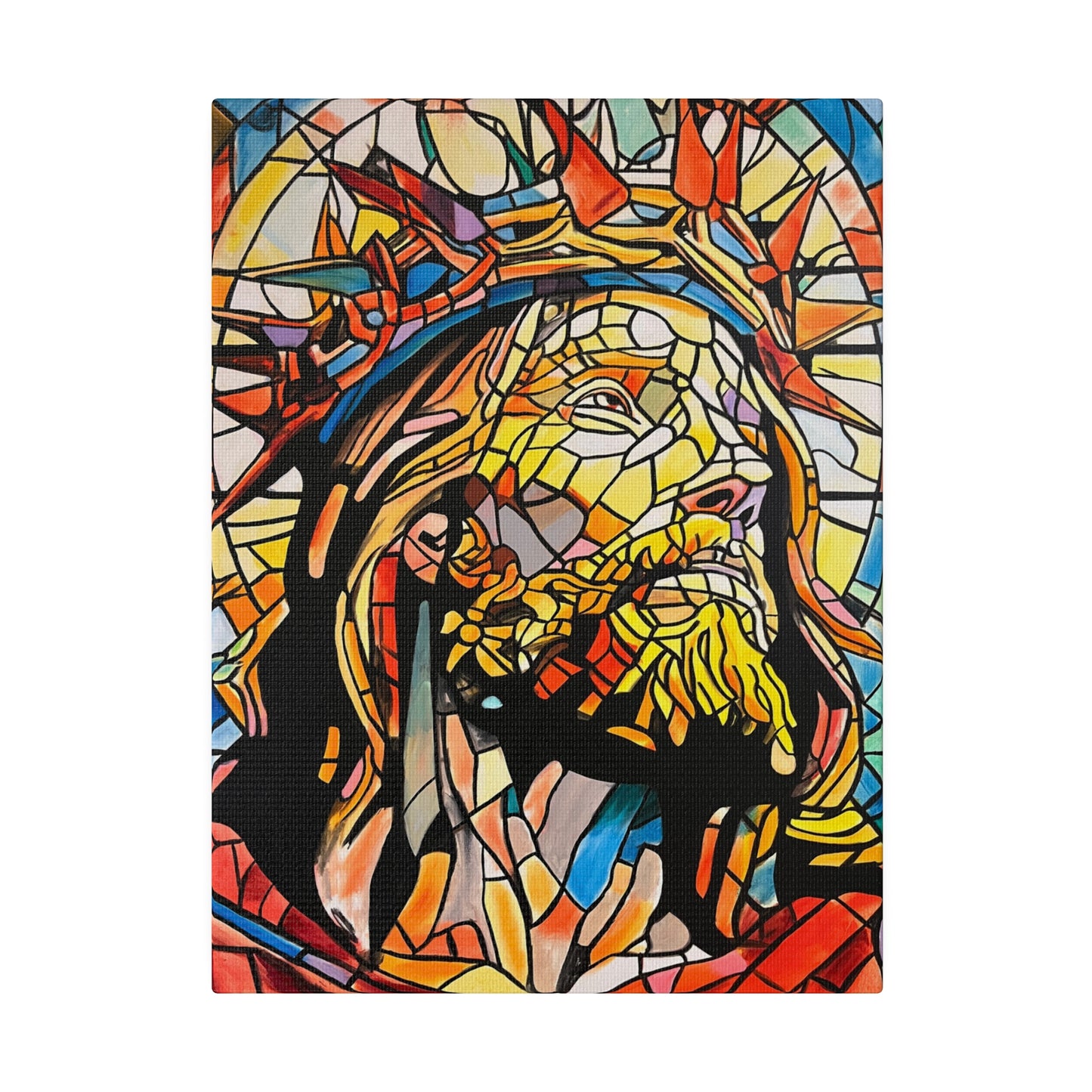 Jesus Christ Painting Canvas Print