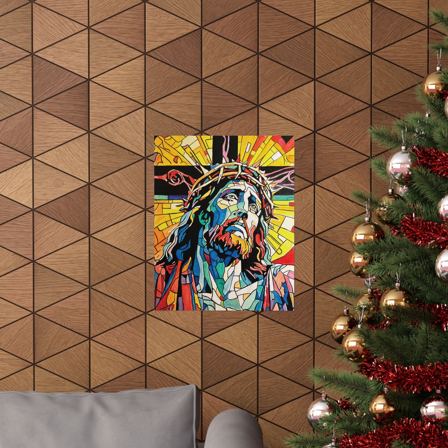 Jesus Painting Poster