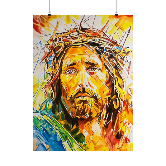 Jesus Christ Painting Poster