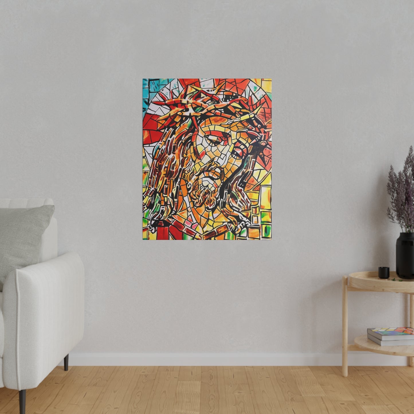 Jesus Christ Painting Canvas Print