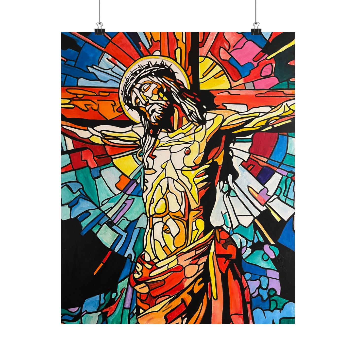 Jesus Christ Painting Poster